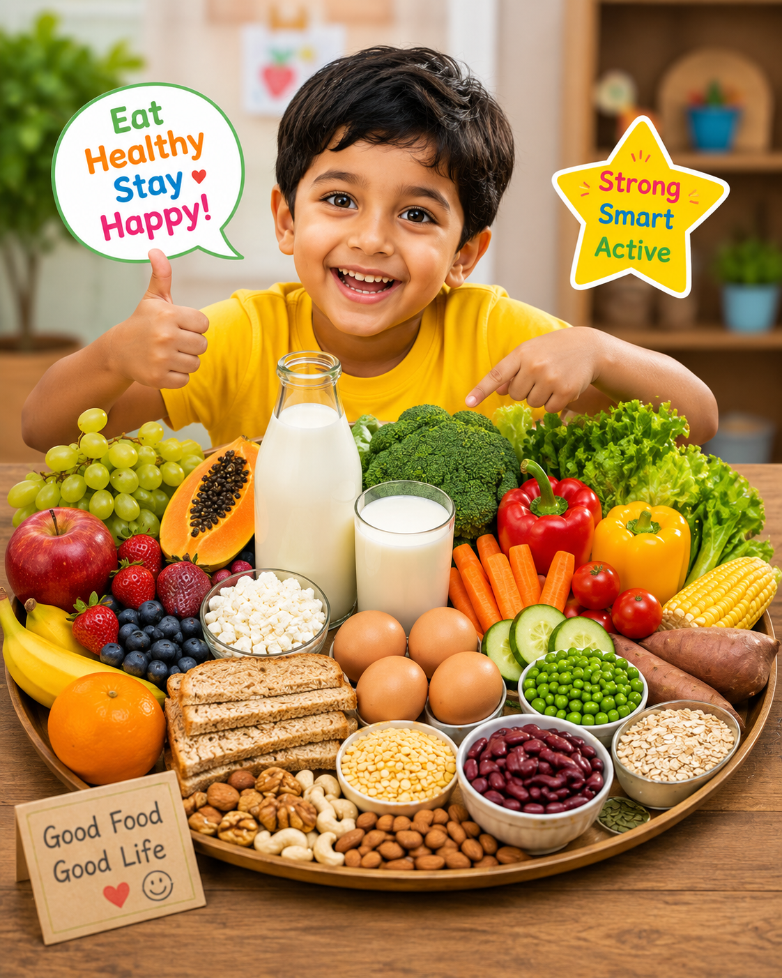 Cover: 🥦 Eat Healthy, Stay Strong